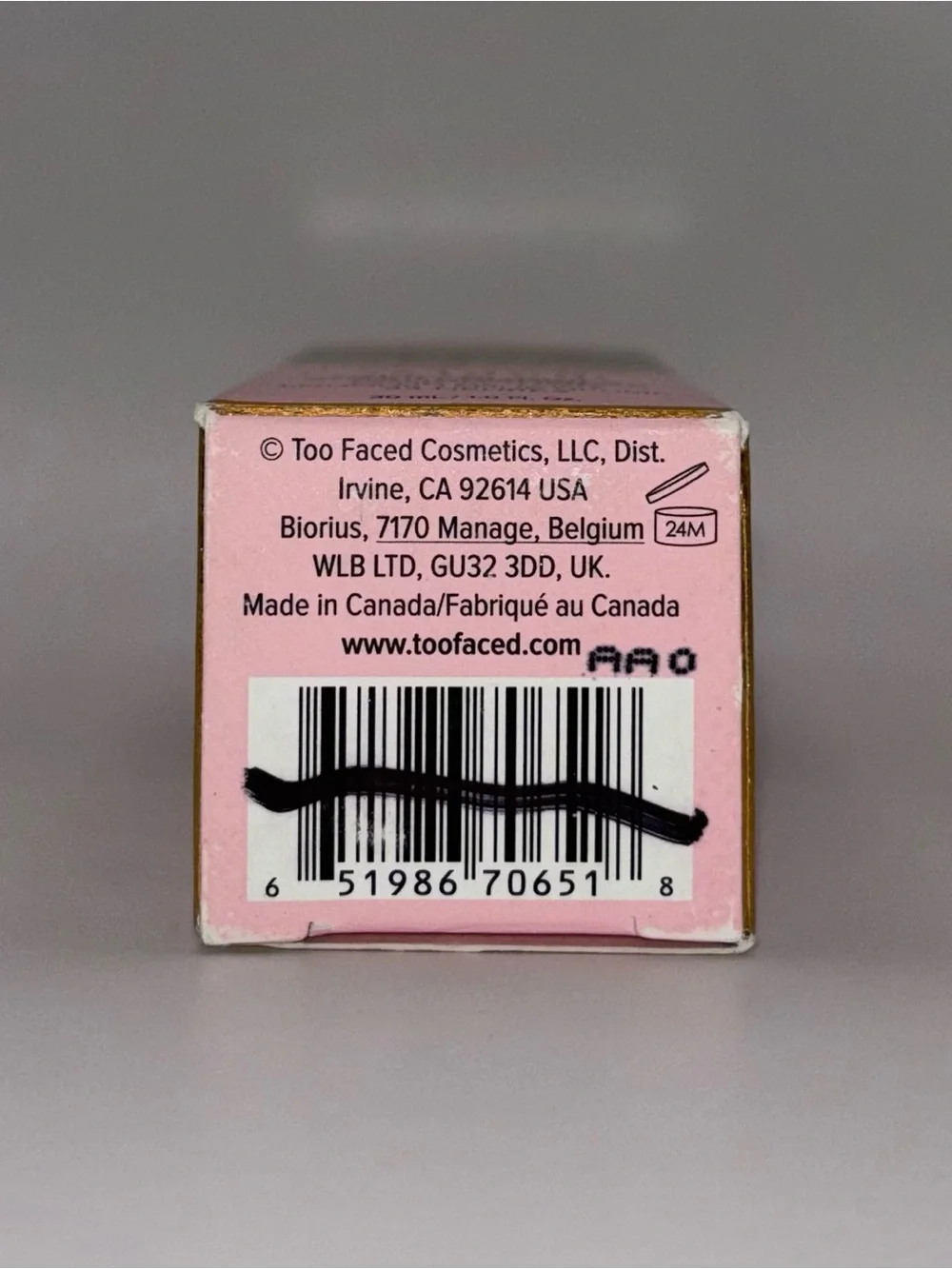 Too Faced Born This Way Matte Foundation Chai NIB 1 oz